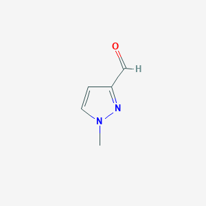 molecular formula C5H6N2O B1312469 1-甲基-1H-吡唑-3-甲醛 CAS No. 27258-32-8
