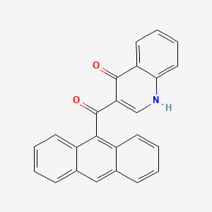 3-(Anthracene-9-carbonyl)quinolin-4(1H)-one