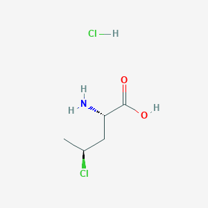 molecular formula C5H11Cl2NO2 B13124760 gamma-Chloronorvaline-HCl 