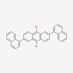 9,10-Dibromo-2,6-di(naphthalen-1-yl)anthracene