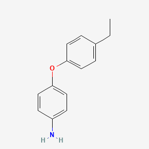 molecular formula C14H15NO B1312478 4-(4-乙基苯氧基)苯胺 CAS No. 41295-21-0
