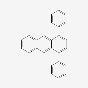 molecular formula C26H18 B13124790 1,4-Diphenylanthracene CAS No. 1714-16-5