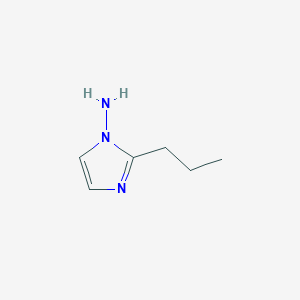 2-Propyl-1H-imidazol-1-amine