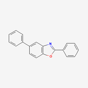 molecular formula C19H13NO B13124830 2,5-Diphenylbenzo[d]oxazole 