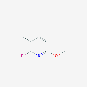 molecular formula C7H8FNO B13124932 2-Fluoro-6-methoxy-3-methylpyridine CAS No. 1227580-97-3