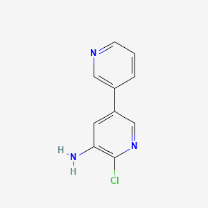 6-Chloro-[3,3'-bipyridin]-5-amine