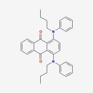 1,4-Bis(butyl(phenyl)amino)anthracene-9,10-dione