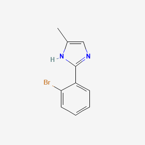 2-(2-Bromophenyl)-4-methyl-1H-imidazole