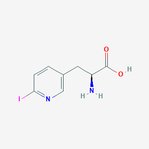 (S)-2-Amino-3-(6-iodopyridin-3-yl)propanoicacid