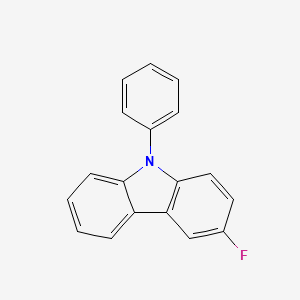 3-Fluoro-9-phenyl-9H-carbazole