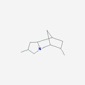 2,6-Dimethyloctahydro-5,8-methanoindolizine