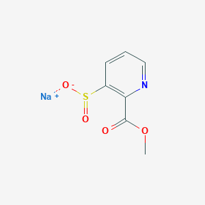 Sodium 2-(methoxycarbonyl)pyridine-3-sulfinate