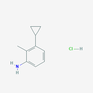 3-Cyclopropyl-2-methyl-phenylamine hydrochloride