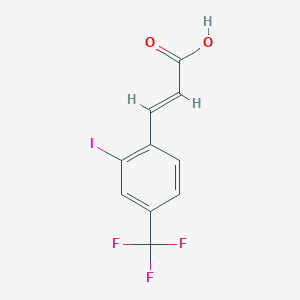 2-Iodo-4-(trifluoromethyl)cinnamic acid