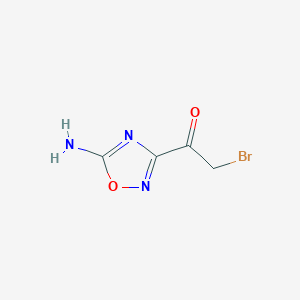 1-(5-Amino-1,2,4-oxadiazol-3-yl)-2-bromoethanone