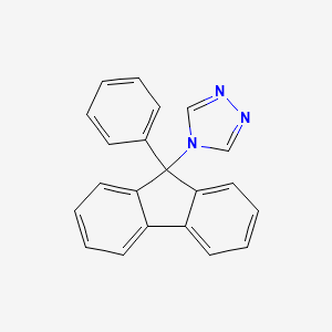 4-(9-phenyl-9H-fluoren-9-yl)-4H-1,2,4-triazole