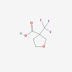 3-(Trifluoromethyl)tetrahydrofuran-3-carboxylicacid