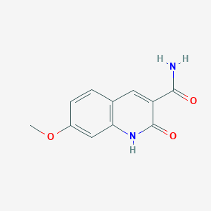 7-Methoxy-2-oxo-1,2-dihydroquinoline-3-carboxamide