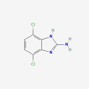 4,7-Dichloro-1H-benzo[d]imidazol-2-amine