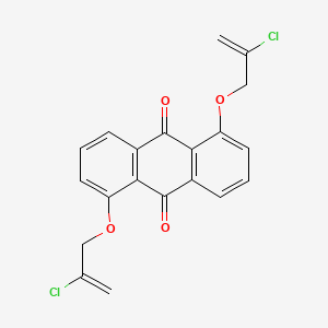 9,10-Anthracenedione, 1,5-bis[(2-chloro-2-propenyl)oxy]-