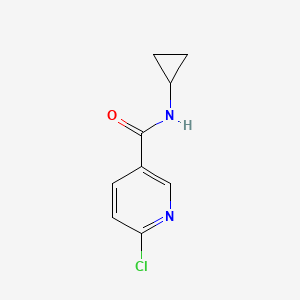 B1312538 6-chloro-N-cyclopropylnicotinamide CAS No. 585544-22-5