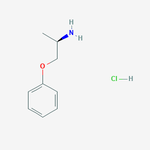 (2R)-1-phenoxypropan-2-aminehydrochloride