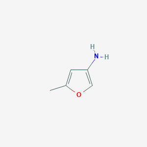 molecular formula C5H7NO B13125438 5-Methylfuran-3-amine 