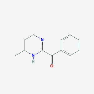 (4-Methyl-1,4,5,6-tetrahydropyrimidin-2-yl)(phenyl)methanone