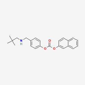 Naphthalen-2-yl(4-((neopentylamino)methyl)phenyl)carbonate