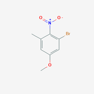 3-Bromo-5-methyl-4-nitroanisole