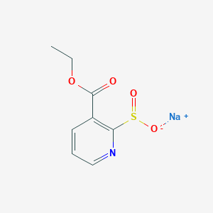 Sodium 3-(ethoxycarbonyl)pyridine-2-sulfinate