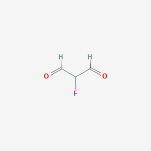 molecular formula C3H3FO2 B13125585 Fluoromalonaldehyde CAS No. 35441-52-2