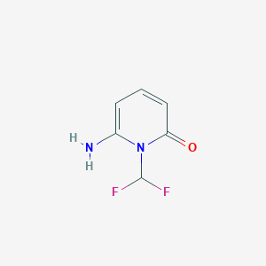 6-Amino-1-(difluoromethyl)pyridin-2(1H)-one