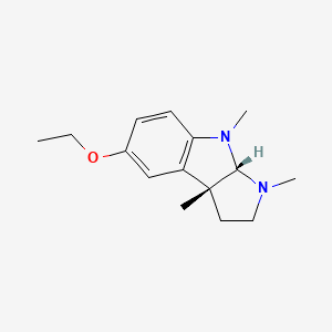 (3aR,8aS)-5-Ethoxy-1,3a,8-trimethyl-1,2,3,3a,8,8a-hexahydropyrrolo[2,3-b]indole