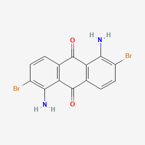 1,5-Diamino-2,6-dibromoanthracene-9,10-dione