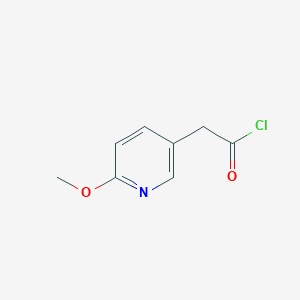 2-(6-Methoxypyridin-3-yl)acetylchloride