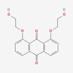 1,8-Bis(2-hydroxyethoxy)anthracene-9,10-dione