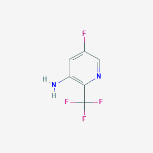 3-Amino-5-fluoro-2-(trifluoromethyl)pyridine