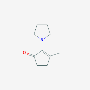 3-Methyl-2-(1-pyrrolidinyl)-2-cyclopenten-1-one