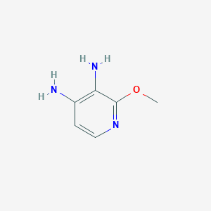 molecular formula C6H9N3O B1312580 2-甲氧基吡啶-3,4-二胺 CAS No. 33631-04-8