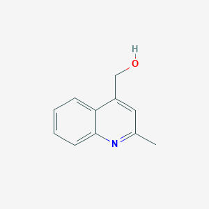 molecular formula C11H11NO B1312581 (2-甲基喹啉-4-基)甲醇 CAS No. 4939-28-0