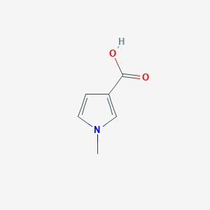 molecular formula C6H7NO2 B1312582 1-methyl-1H-pyrrole-3-carboxylic acid CAS No. 36929-61-0