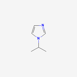 molecular formula C6H10N2 B1312584 1-异丙基咪唑 CAS No. 4532-96-1