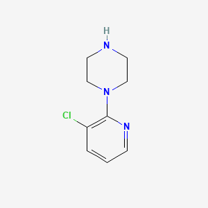 molecular formula C9H12ClN3 B1312589 1-(3-Chloropyridin-2-yl)piperazine CAS No. 87394-55-6