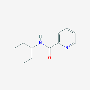 molecular formula C11H16N2O B13125899 N-(pentan-3-yl)picolinamide 