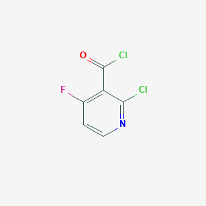 2-chloro-4-fluoropyridine-3-carbonyl chloride