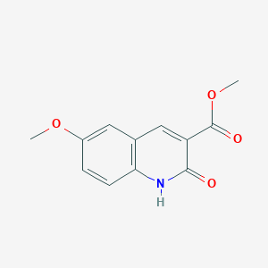 Methyl6-methoxy-2-oxo-1,2-dihydroquinoline-3-carboxylate