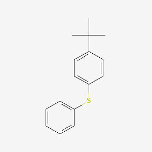 molecular formula C16H18S B1312595 4-tert-Butyldiphenyl sulfide CAS No. 85609-03-6