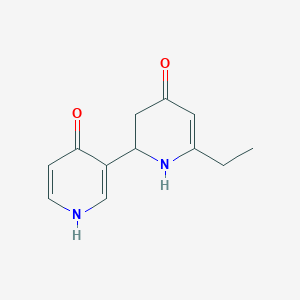 6-Ethyl-2,3-dihydro-[2,3'-bipyridine]-4,4'(1H,1'H)-dione