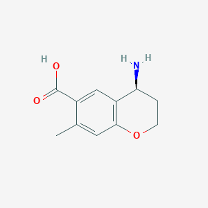 (S)-4-amino-7-methylchromane-6-carboxylicacidhydrochloride